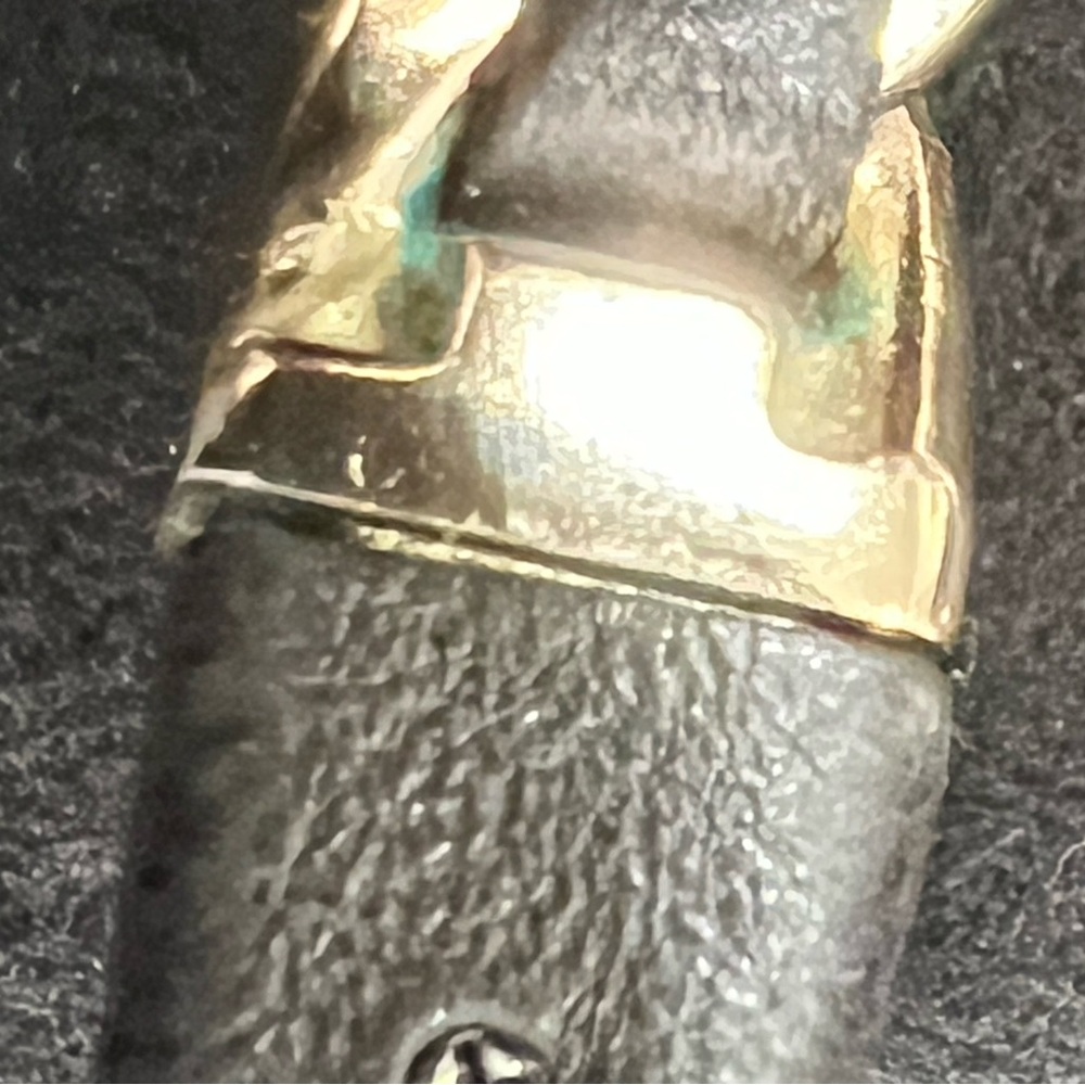 Used Chanel Tortoise Sunglasses with Gold Chain Detail - Picture 4 of 14